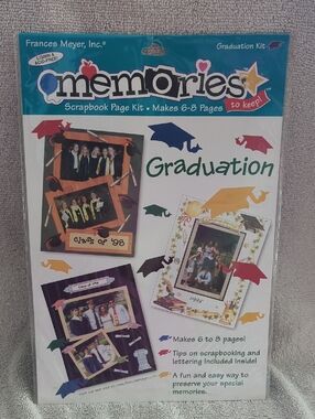 Memories Graduation Scrapbook Page Kit by Frances Meyer